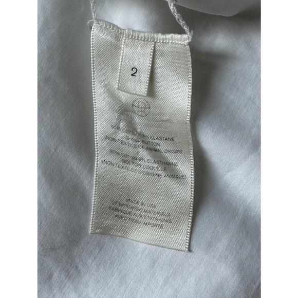 Retail $980 The Row classy sleeveless white shirt - Picture 8 of 8